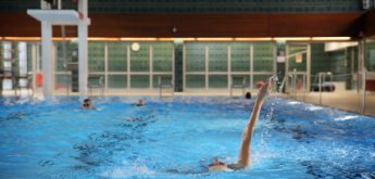 Schwimmhalle Brand