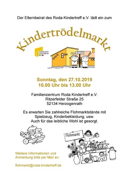Kindertrödelmarkt