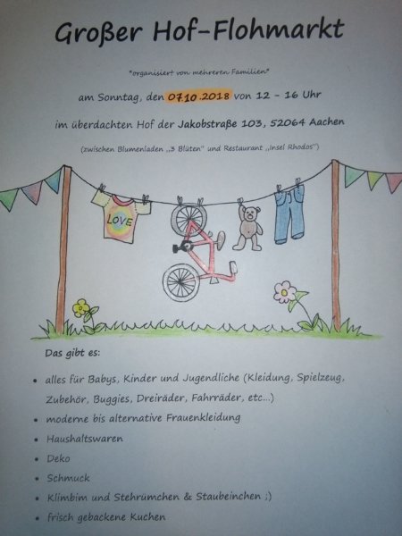 Hof-Flohmarkt