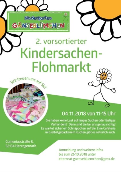 2.Vorsortierter Kindertrödel im Gänseblümchen 2.Vorsortierter Kindertrödel im Gänseblümchen