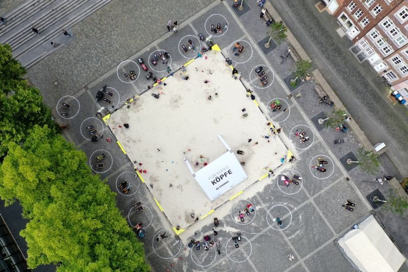 Archimedischer Sandkasten Aachen