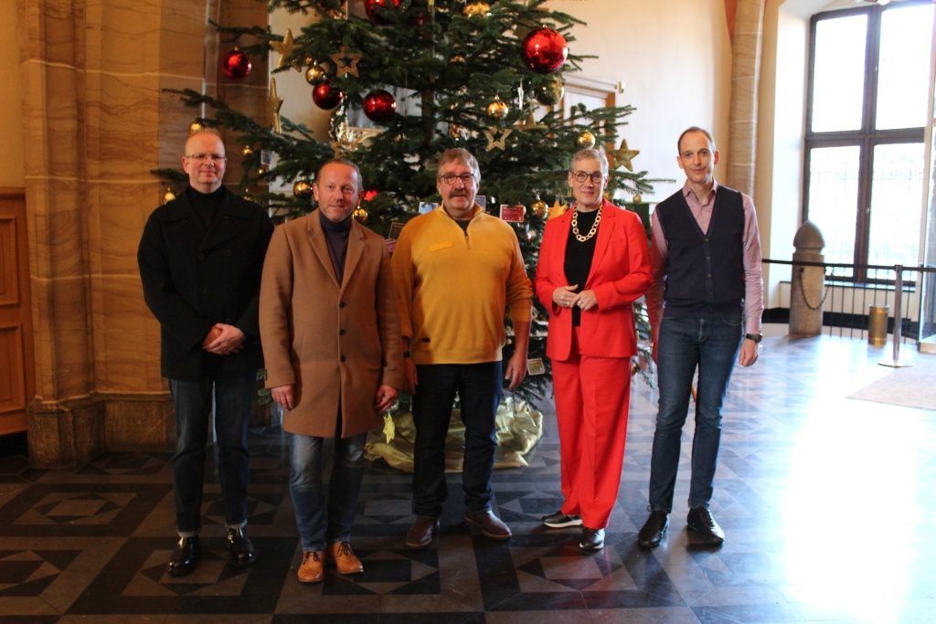 Wunschzettel-Weihnachtsbaum in Aachen 2022