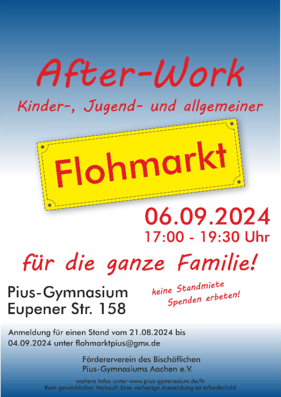 After-Work-Flohmarkt