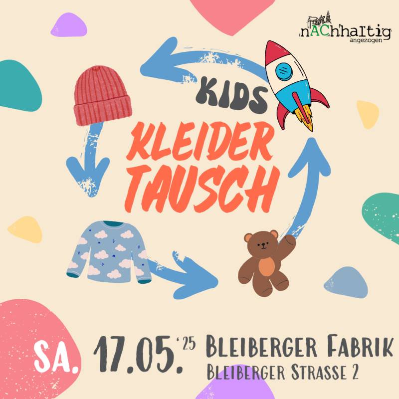 Grafik zum Flohmarkt Kinderkleidung tauschen