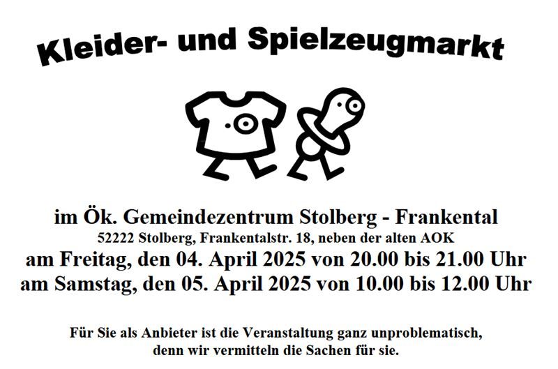 Kindersachenbörse Frühjahr 2025