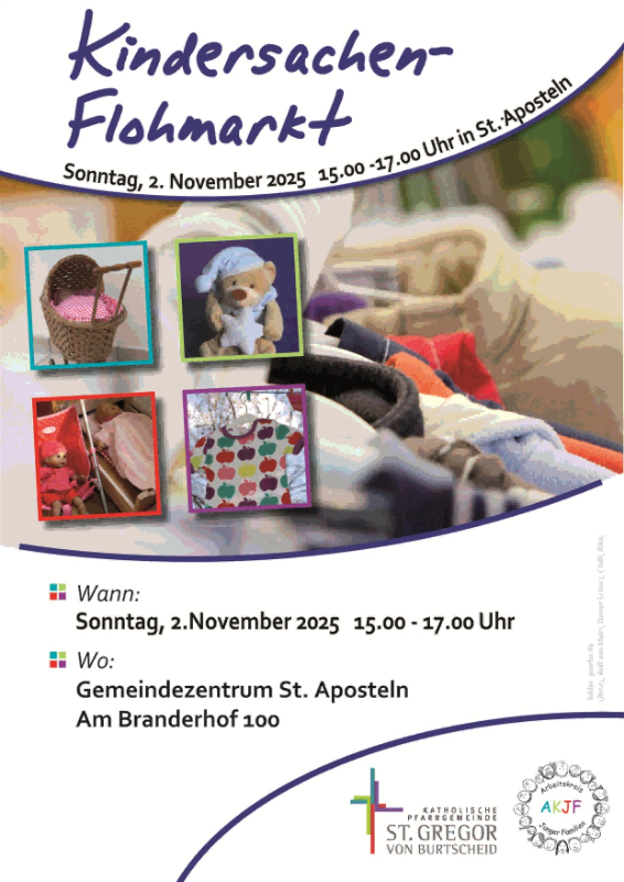 Großer Kindersachenflohmarkt