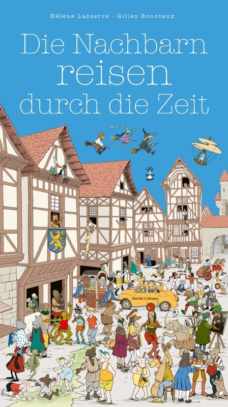 Cover: Die Nachbarn reisen durch die Zeit
