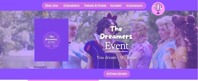 Website dreamers-event